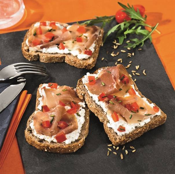 Tartines méditerranéennes