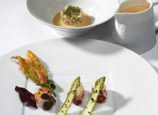 Michel SARRAN : homard bleu Michel SARRAN Homard Bleu