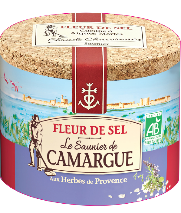 Nouveau : Fleur de Sel bio aux herbes de Provence par Le Saunier de Camargue