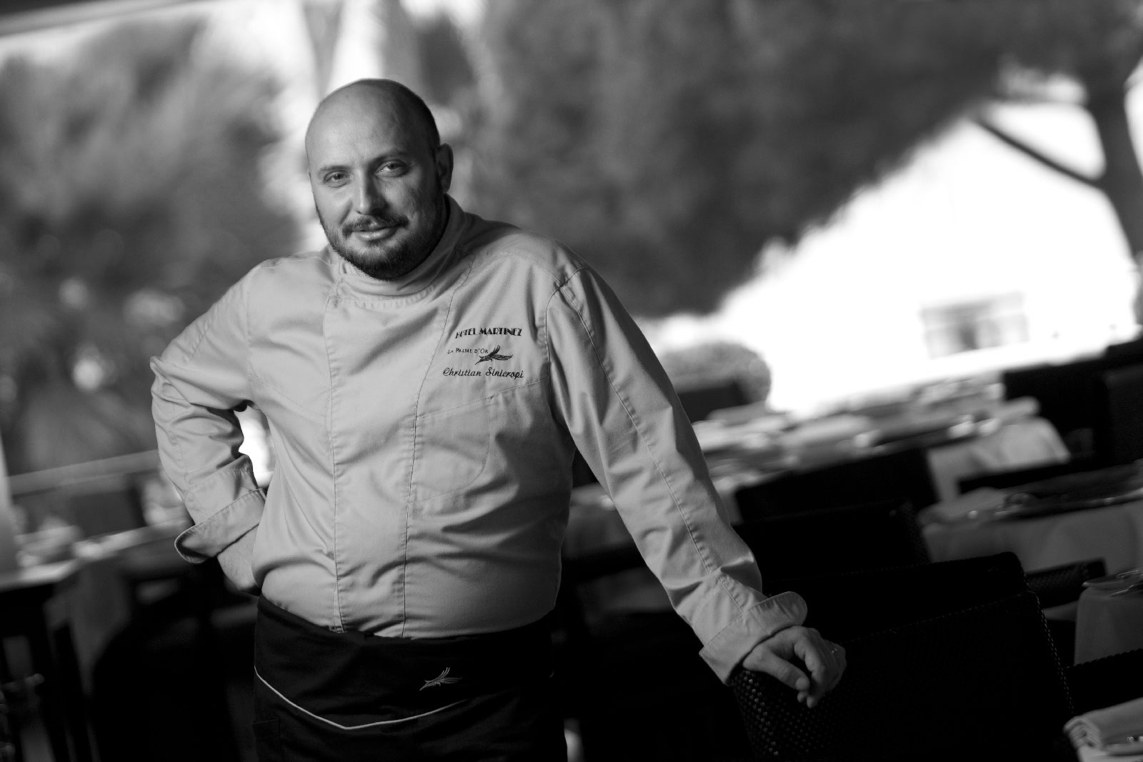 Le Chef du jour du 36e Festival Gastronomique :  CHRISTIAN SINICROPI, « LA PALME D&rsquo;OR »  (HÔTEL LE MARTINEZ, Cannes)