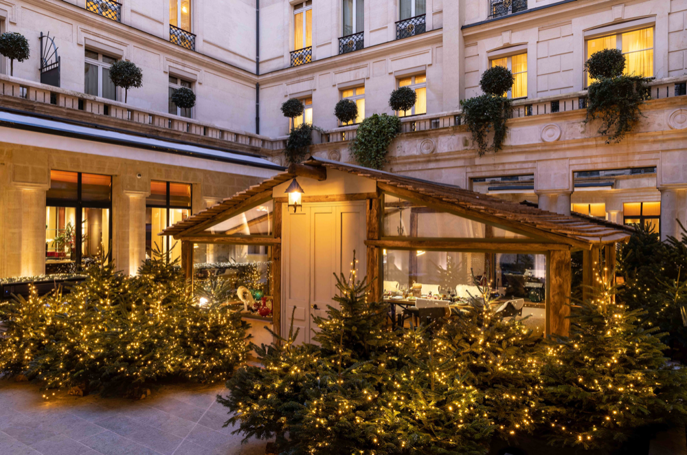 Park-Hyatt Paris-Vendôme dévoile son nouveau Chalet du park