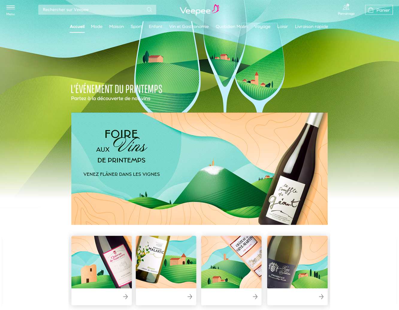 6ème édition de LA Foire aux Vins de printemps VEEPEE