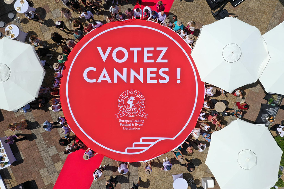 Cannes en finale européenne des World Travel Awards 2022: Votez Cannes !