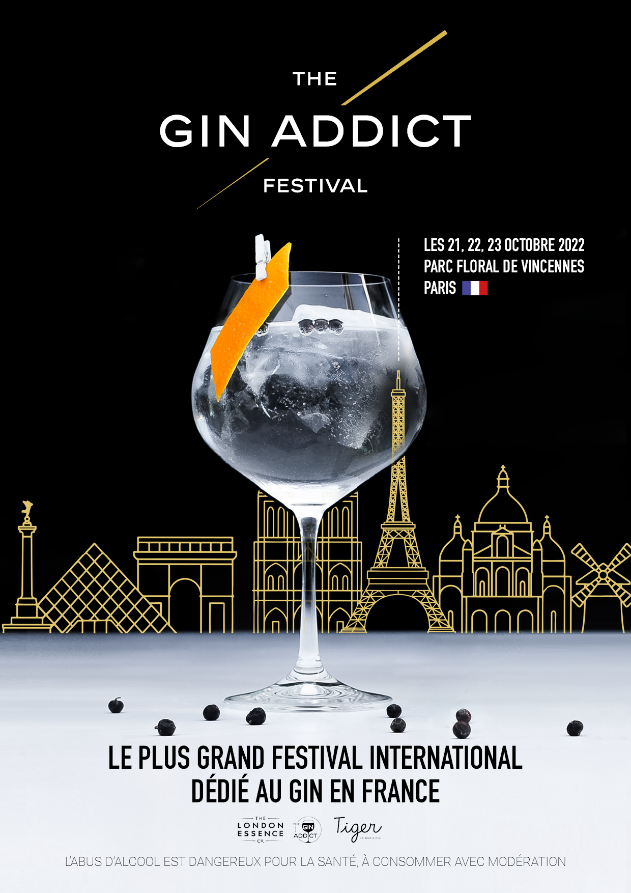 Le premier salon du Gin arrive à Paris