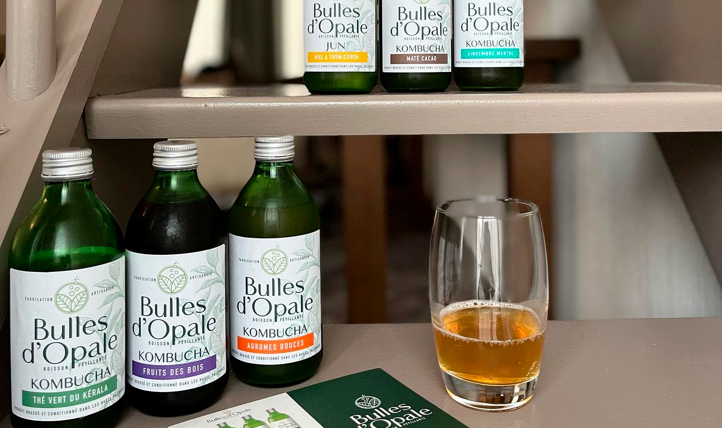 Kombucha de la Côte d’Opale Maison « Les Bulles d’Opale »