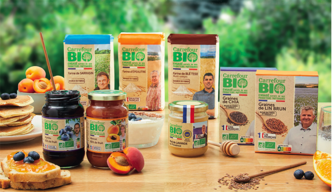Carrefour Bio : accompagnement du monde agricole
