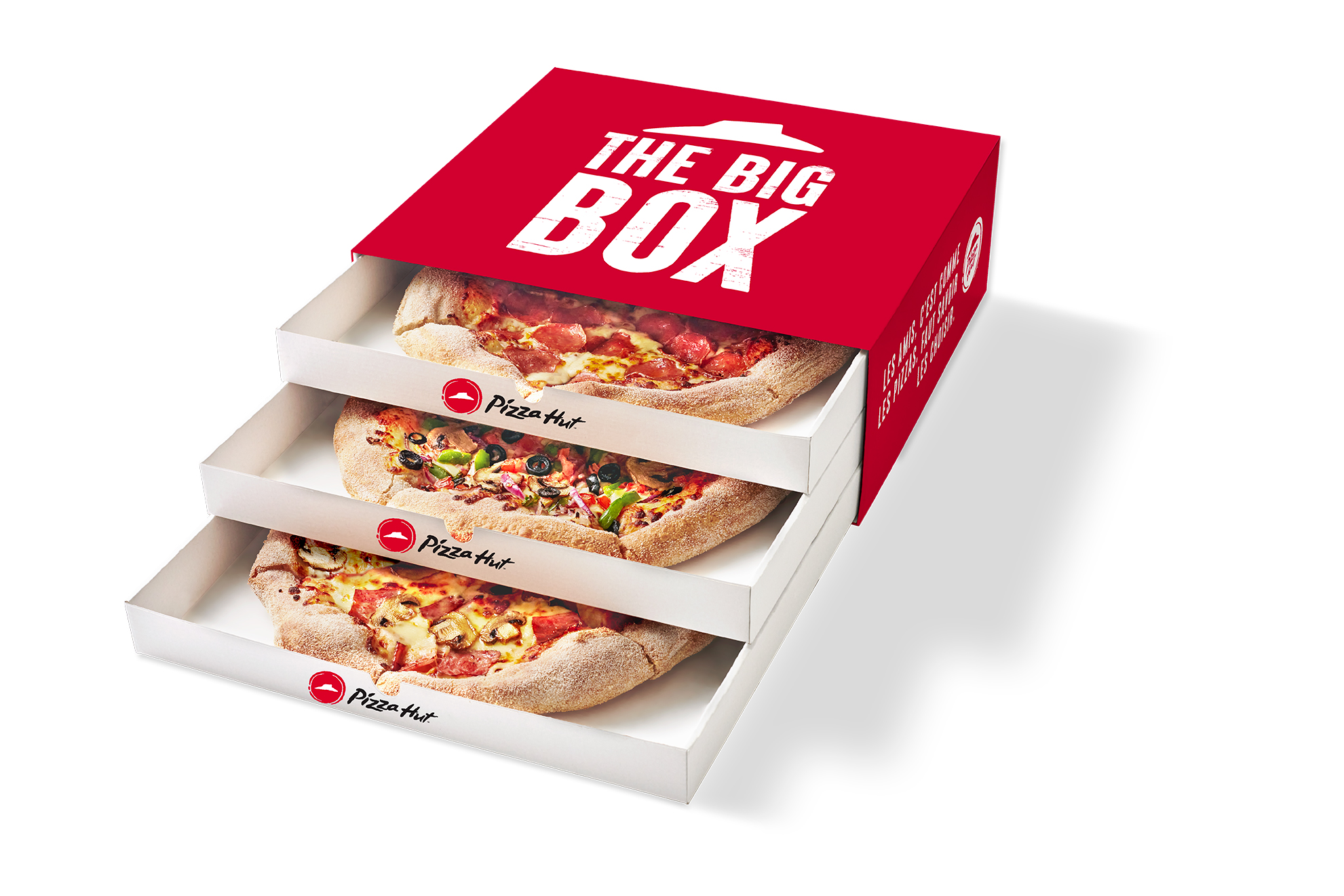 Pizza Hut lance « The Big Box » : un produit à partager