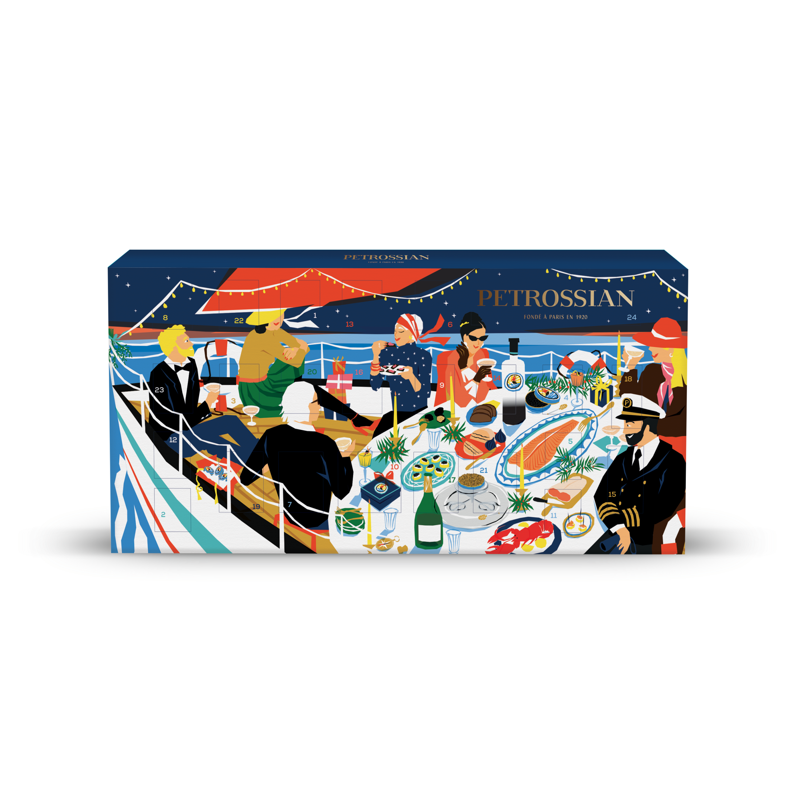 Petrossian : un calendrier chocolaté avec un ticket d&rsquo;or