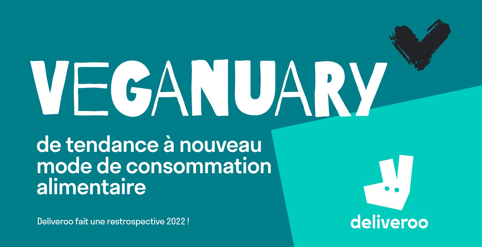 Veganuary : Deliveroo relève le défi
