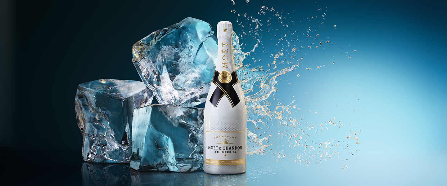 Moët Ice Impérial : impérativement sur un lit de glaçons
