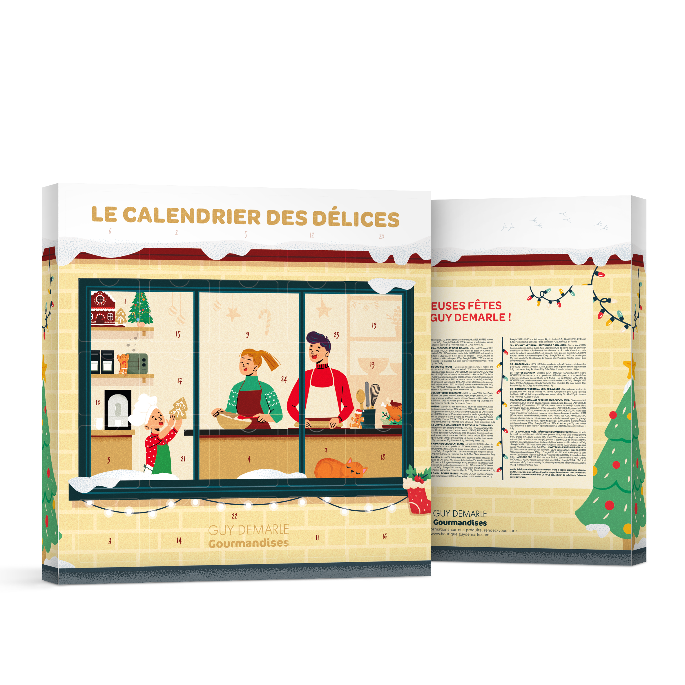 Guy Demarle : un calendrier des délices