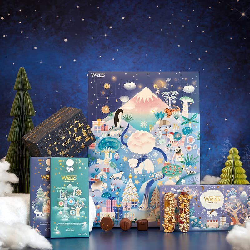Chocolaterie Weiss x Coucou illustration