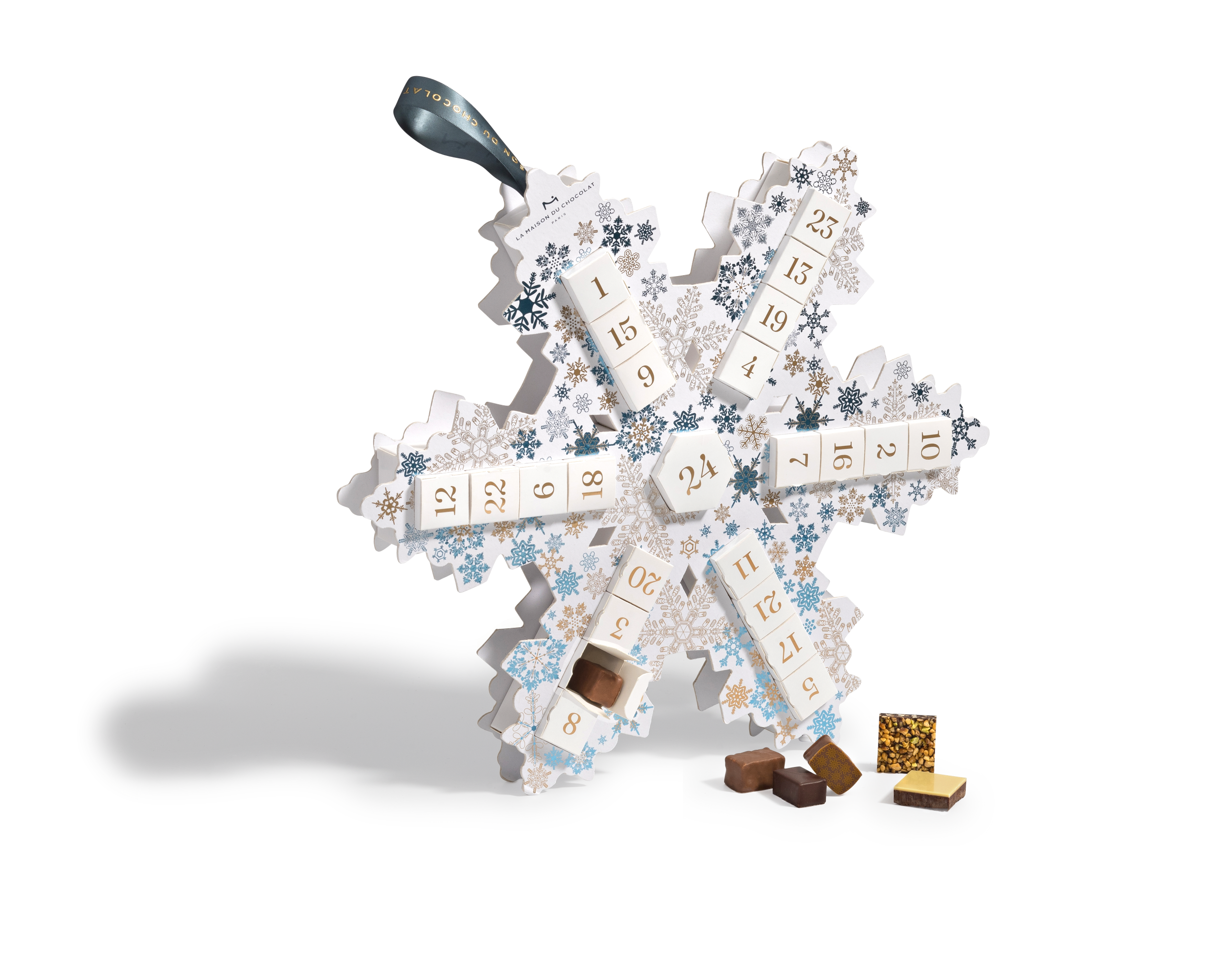 La Maison du Chocolat : le calendrier Flocon de Neige