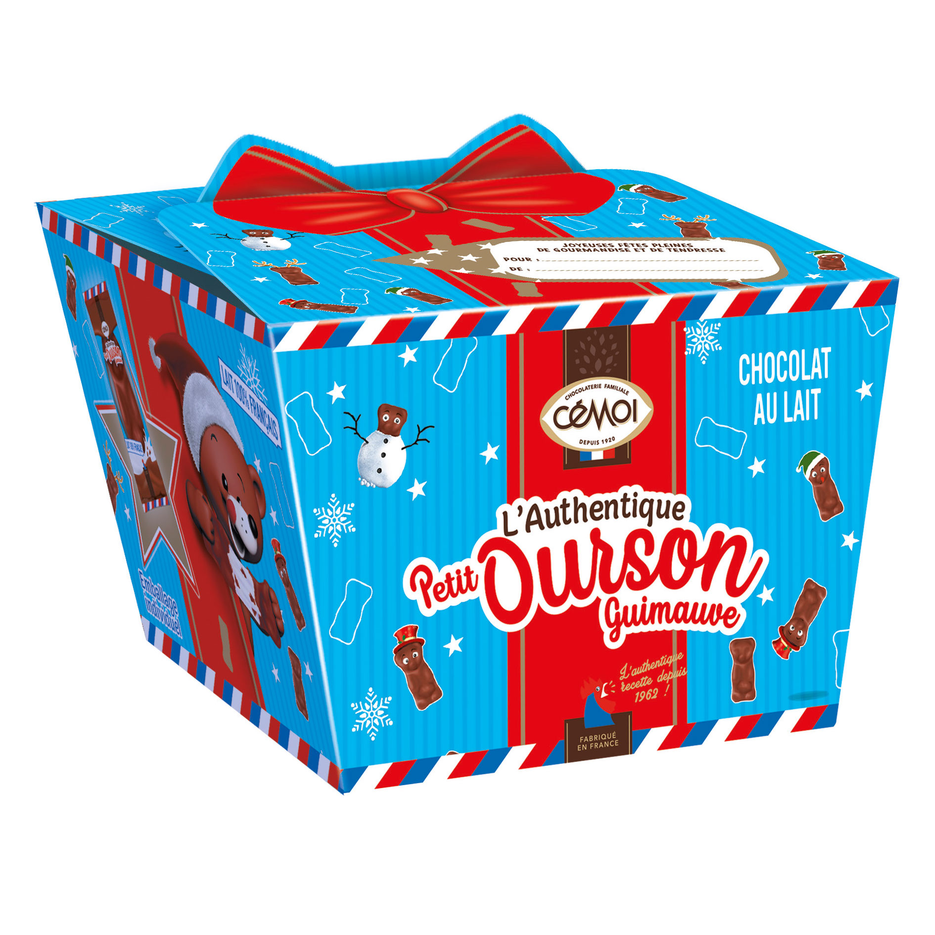 L&rsquo;Authentique Petit Ourson Guimauve s&rsquo;invite dans la hotte du Père Noël !