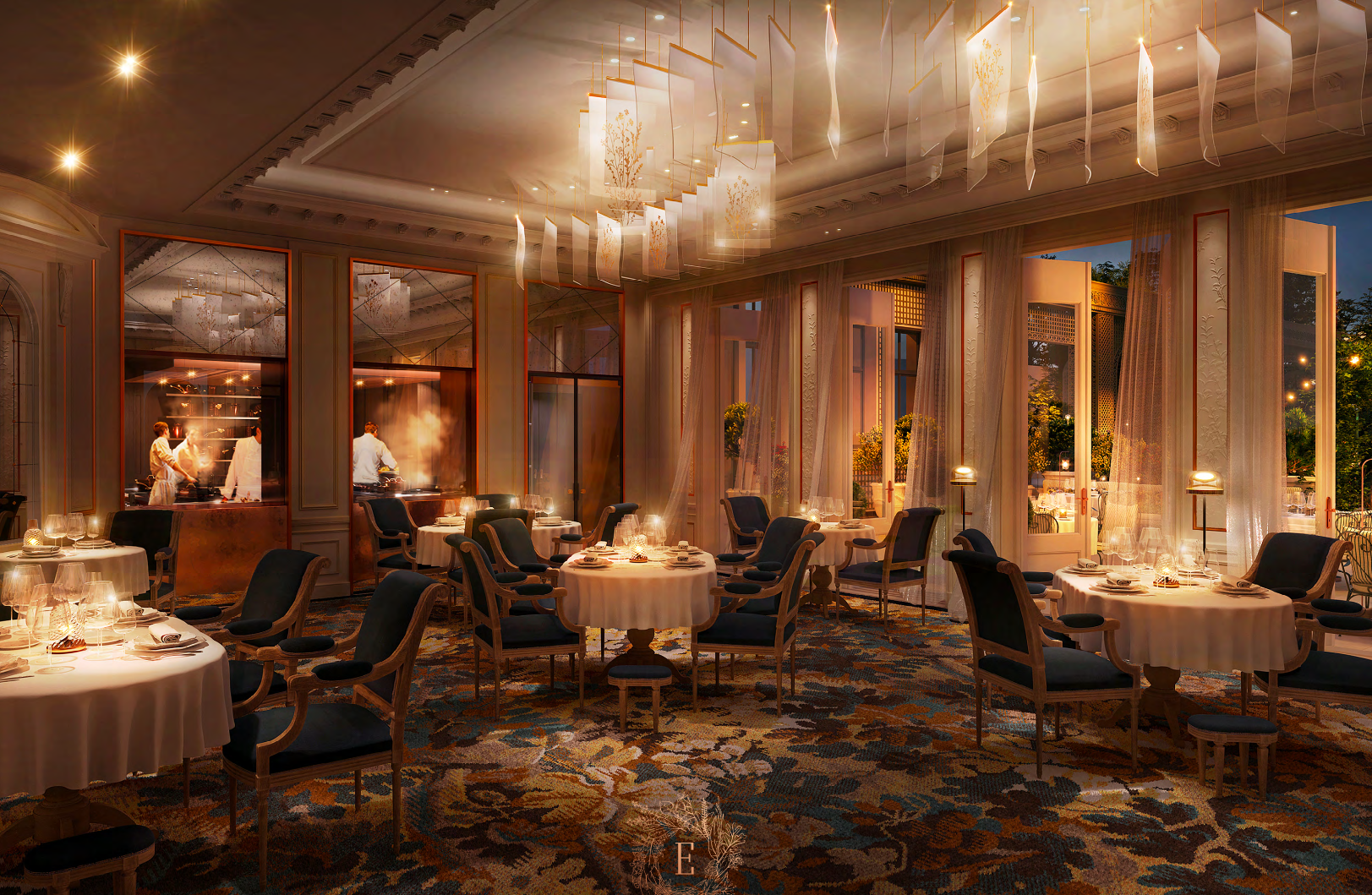 TROIS MACARONS ECOTABLE POUR L’ESPADON du RITZ PARIS 