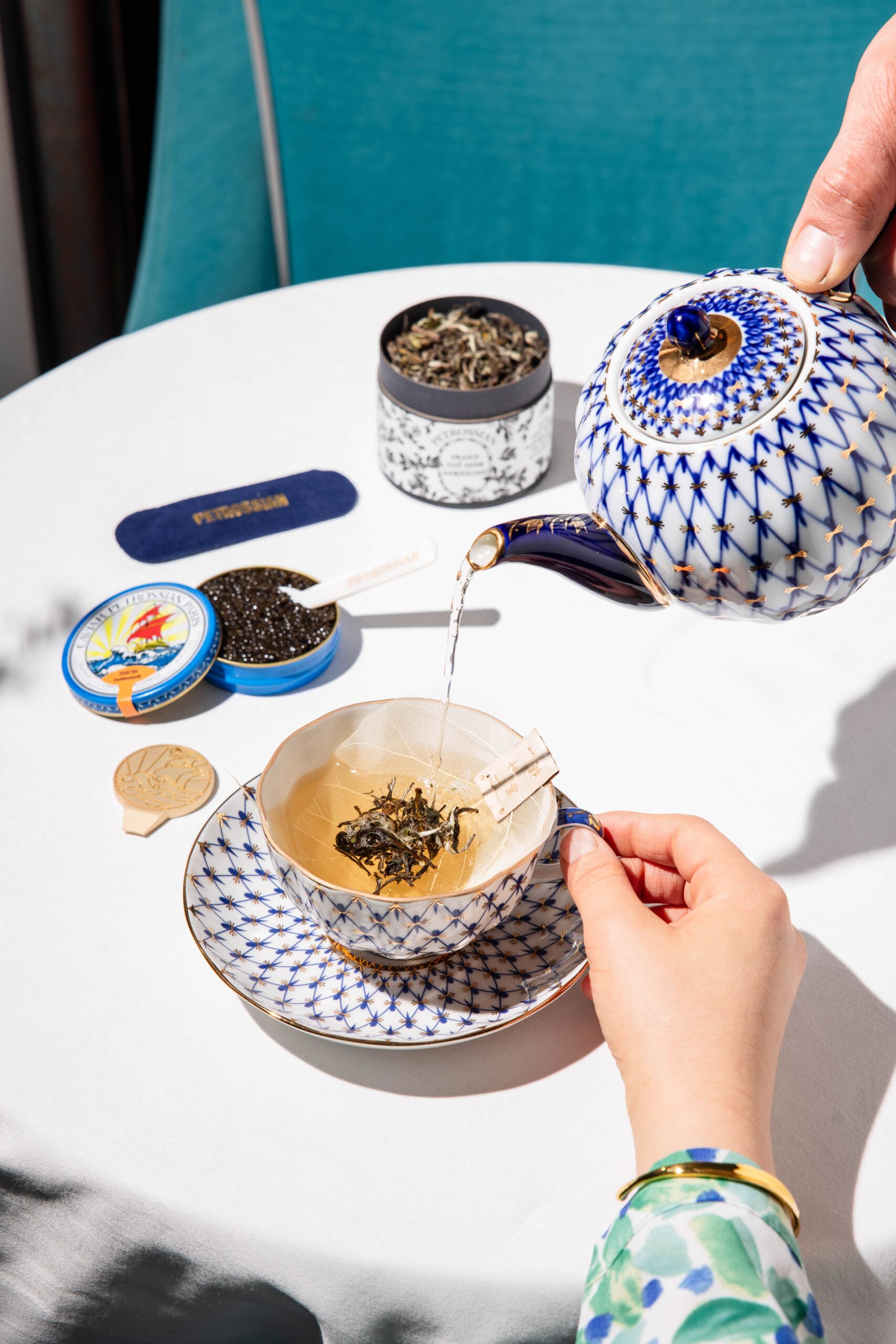 Un accord caviar et thé pour la fête des mères