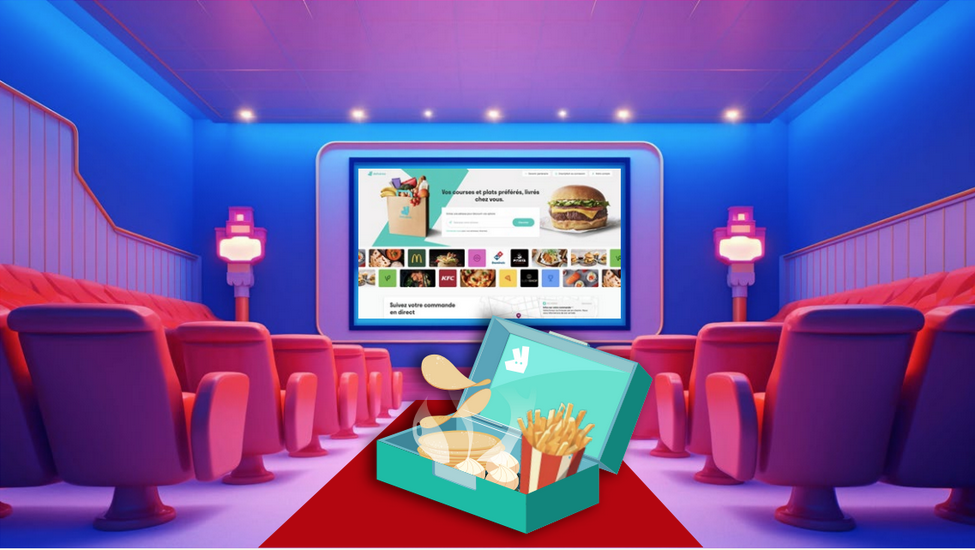 Deliveroo fait son cinéma