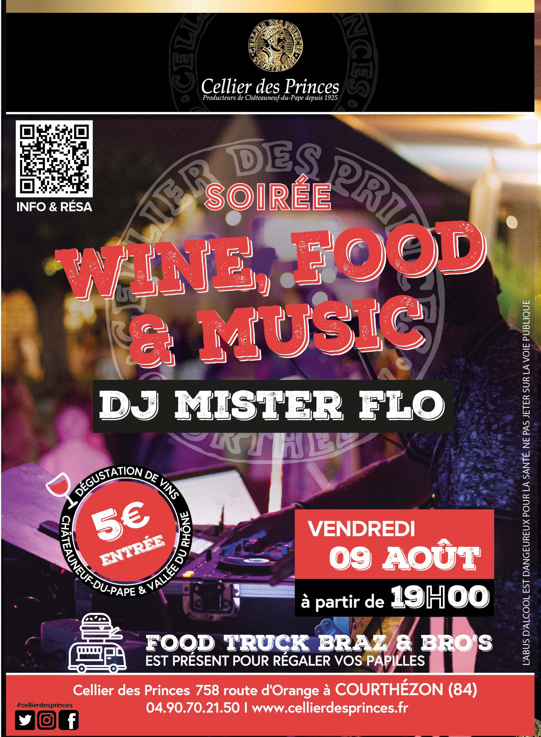 « Wine, Food & Music – Ambiance Bodega »