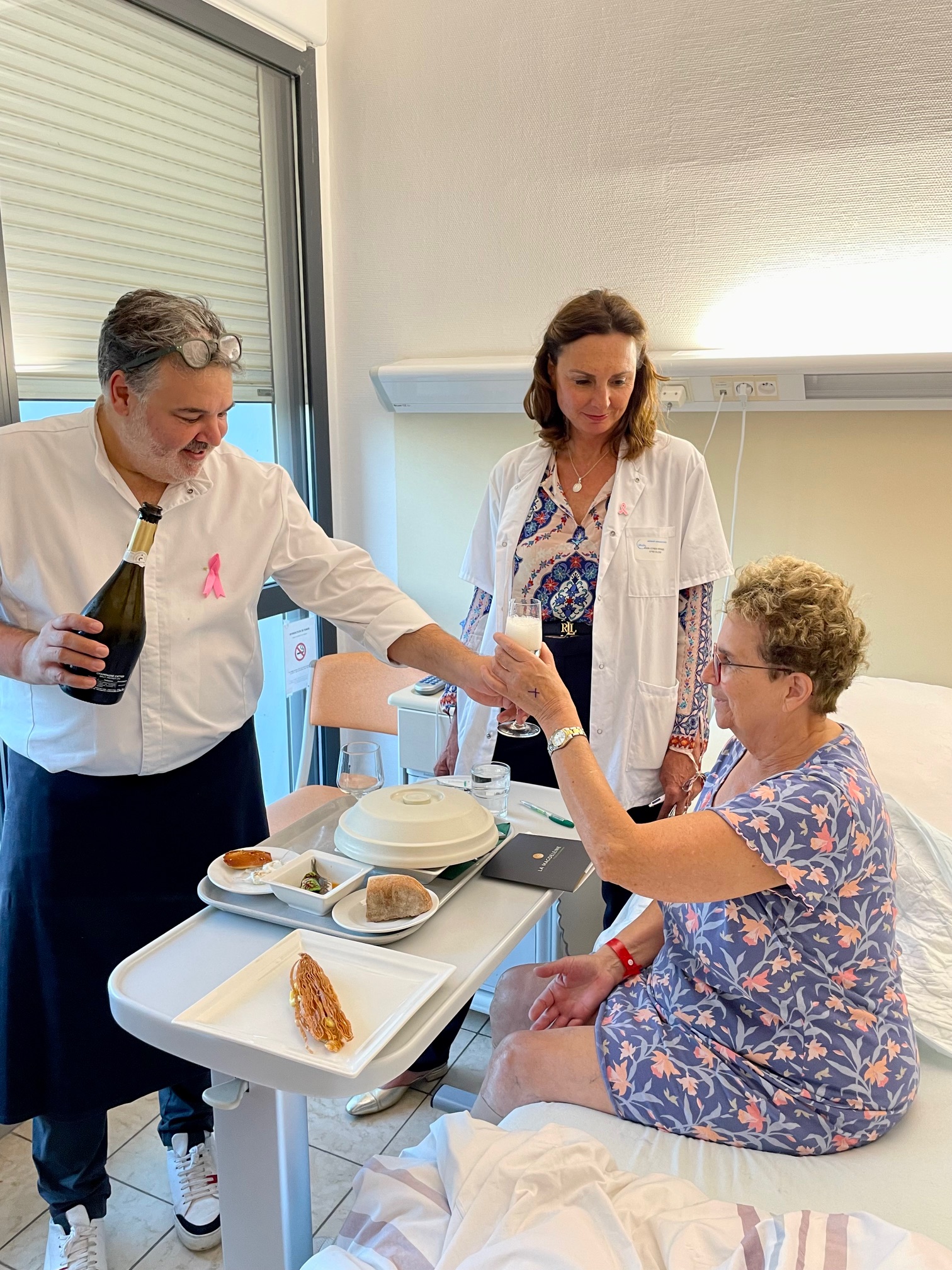 4 chefs impliqués pour Octobre Rose