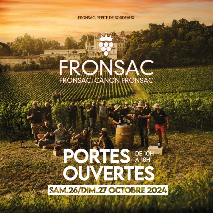 Fronsac & Canon Fronsac : portes ouvertes dans les Châteaux