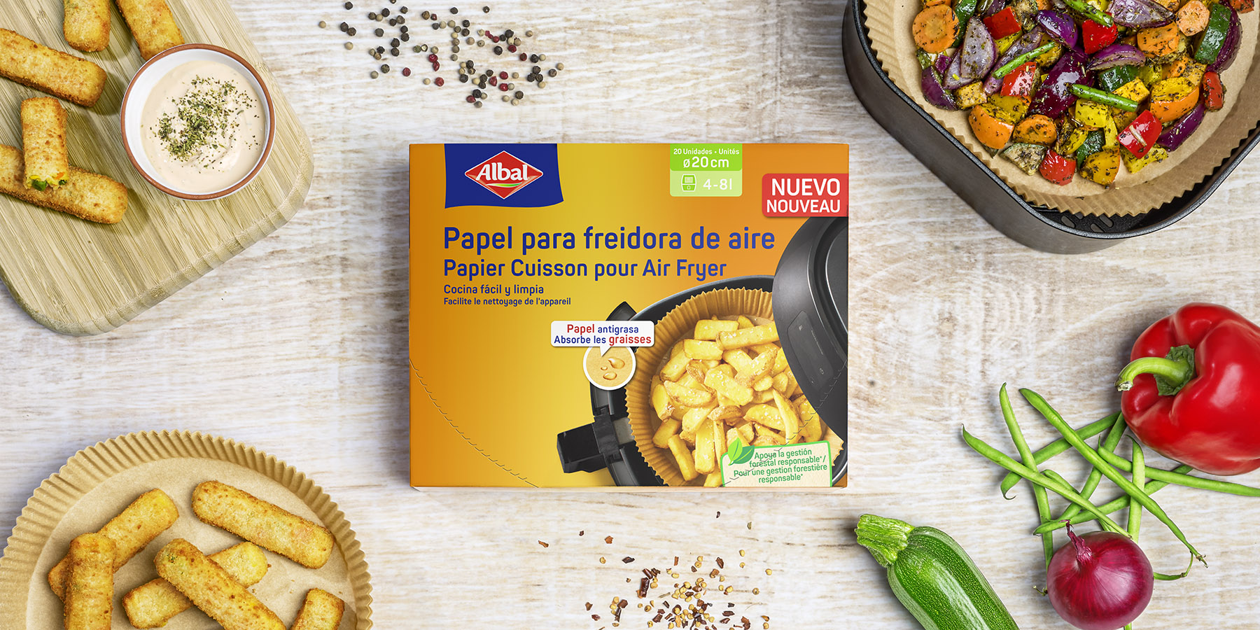 Albal : l’allié de vos Air Fryers