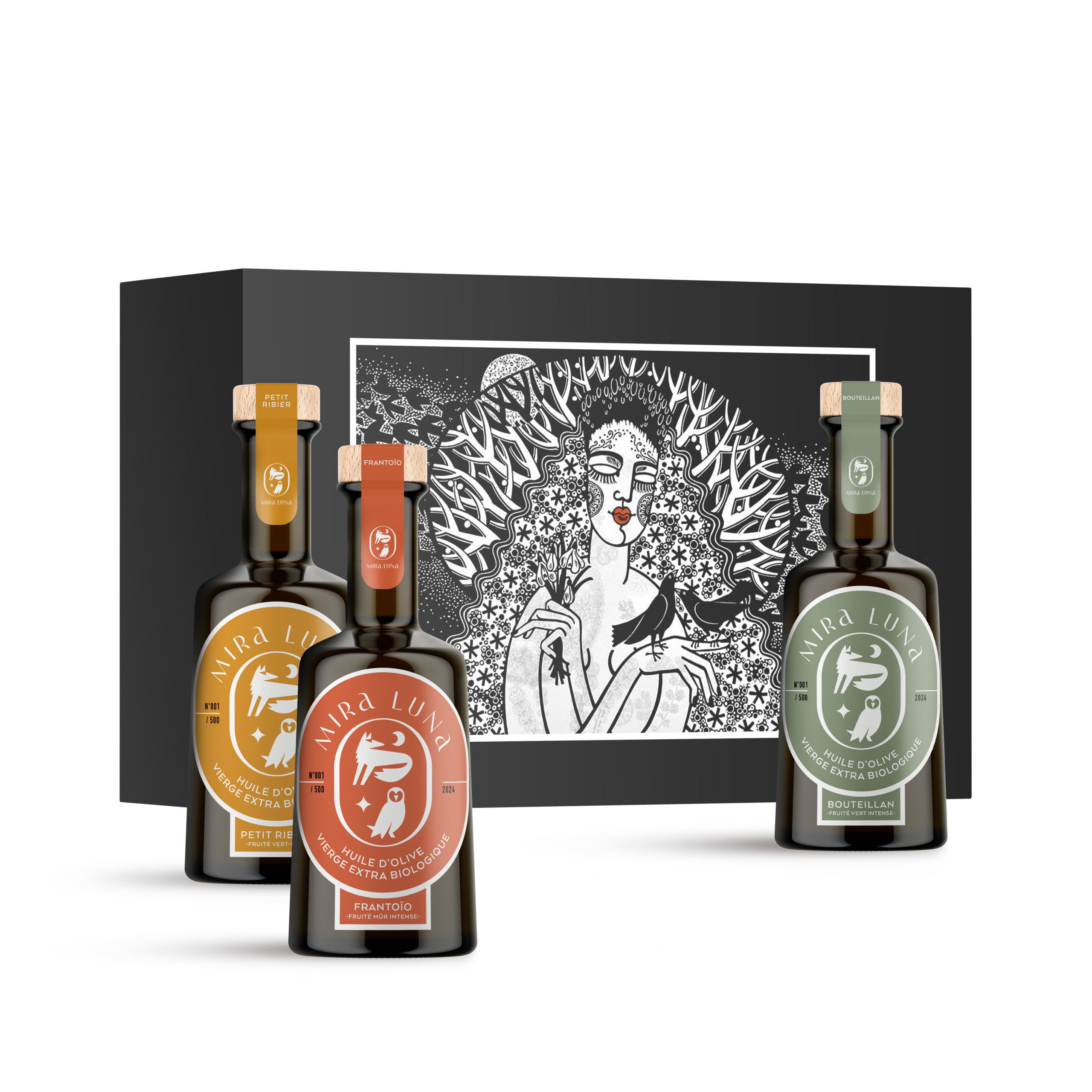 Coffret Gourmet : Huiles d’olive de Provence par Mira Luna