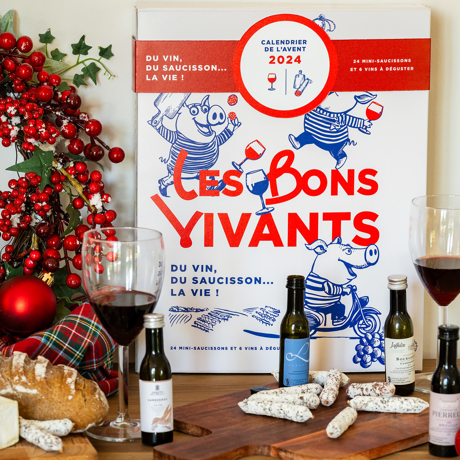 Saucisson & délices : un calendrier de l’Avent savoureux