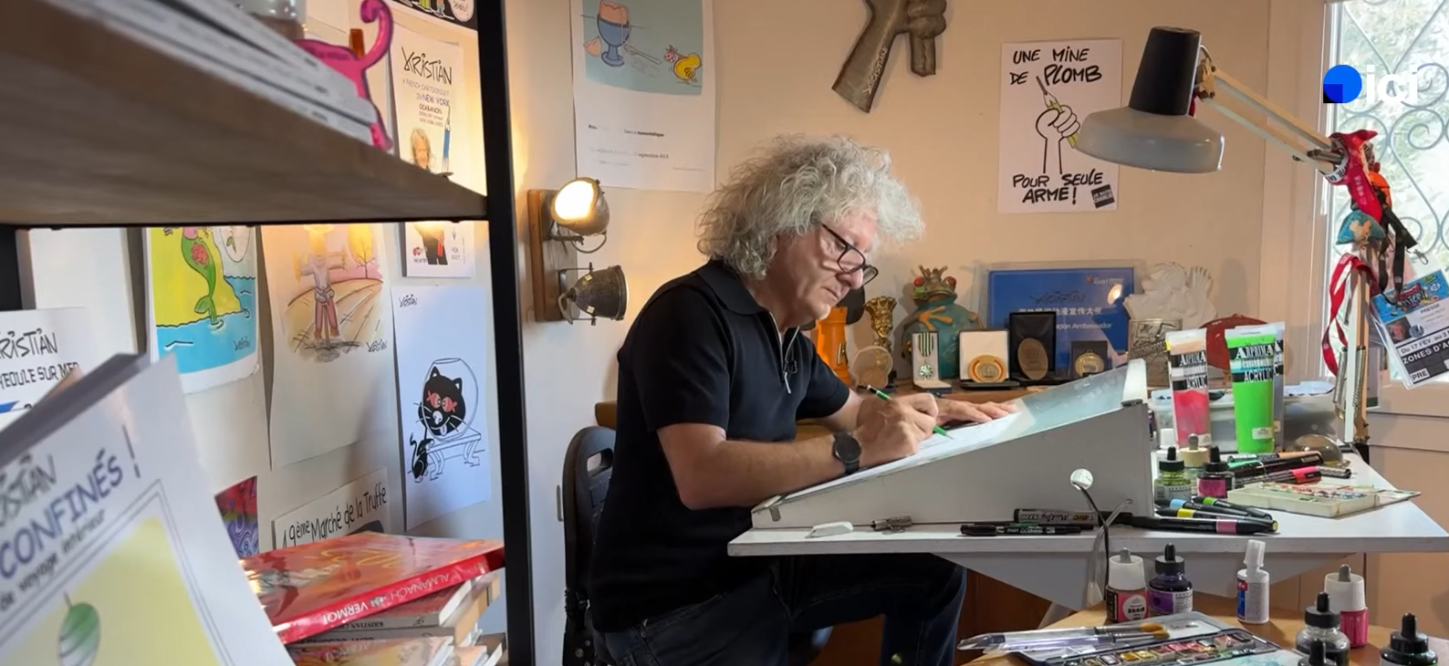 Kristian, dessinateur …