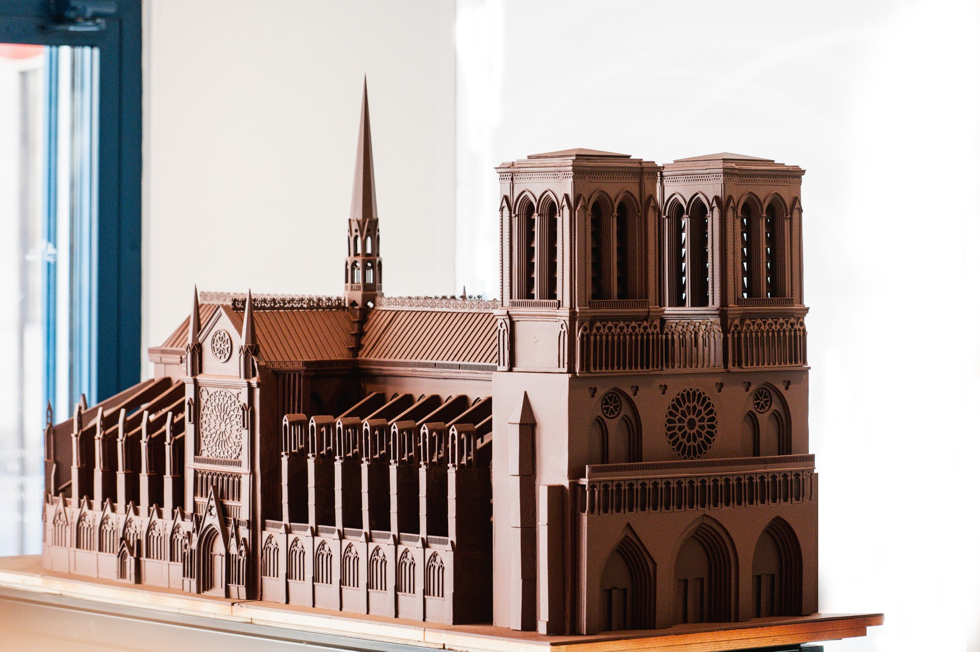 Notre-Dame en chocolat, la prouesse signée Valrhona