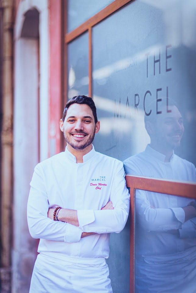 Denis Martin, chef étoilé du restaurant The Marcel à Sète…