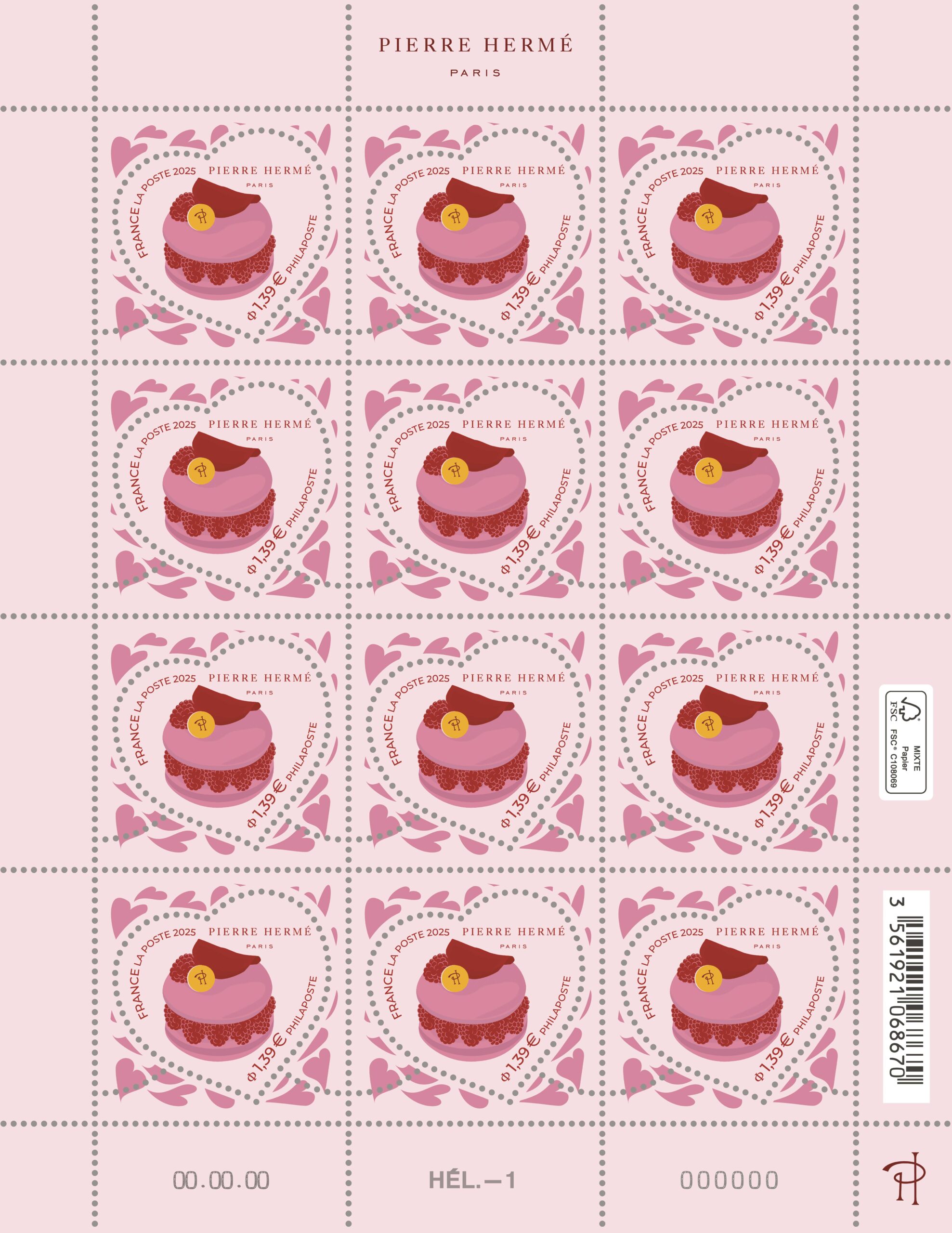 Timbre Cœur 2025