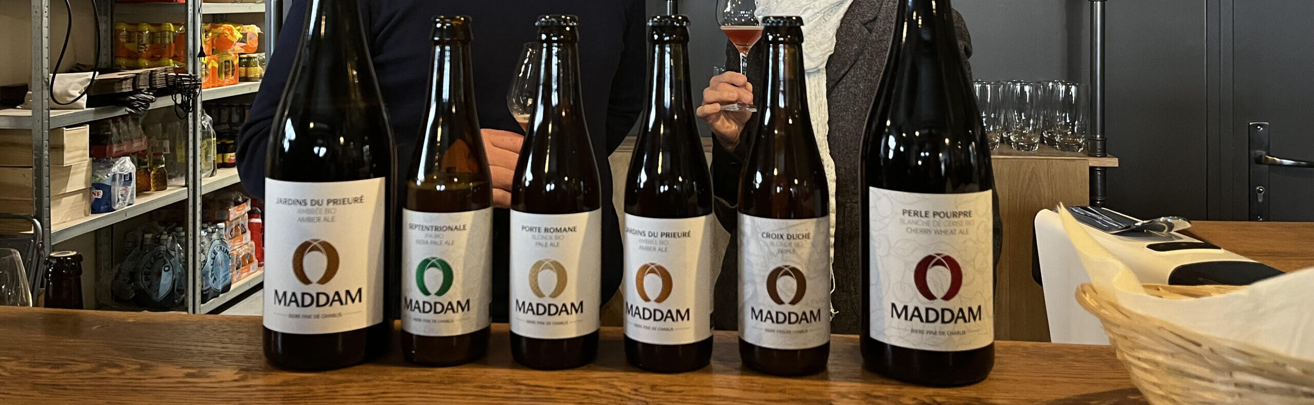 Maddam – bières artisanales et biologiques brassées à Chablis