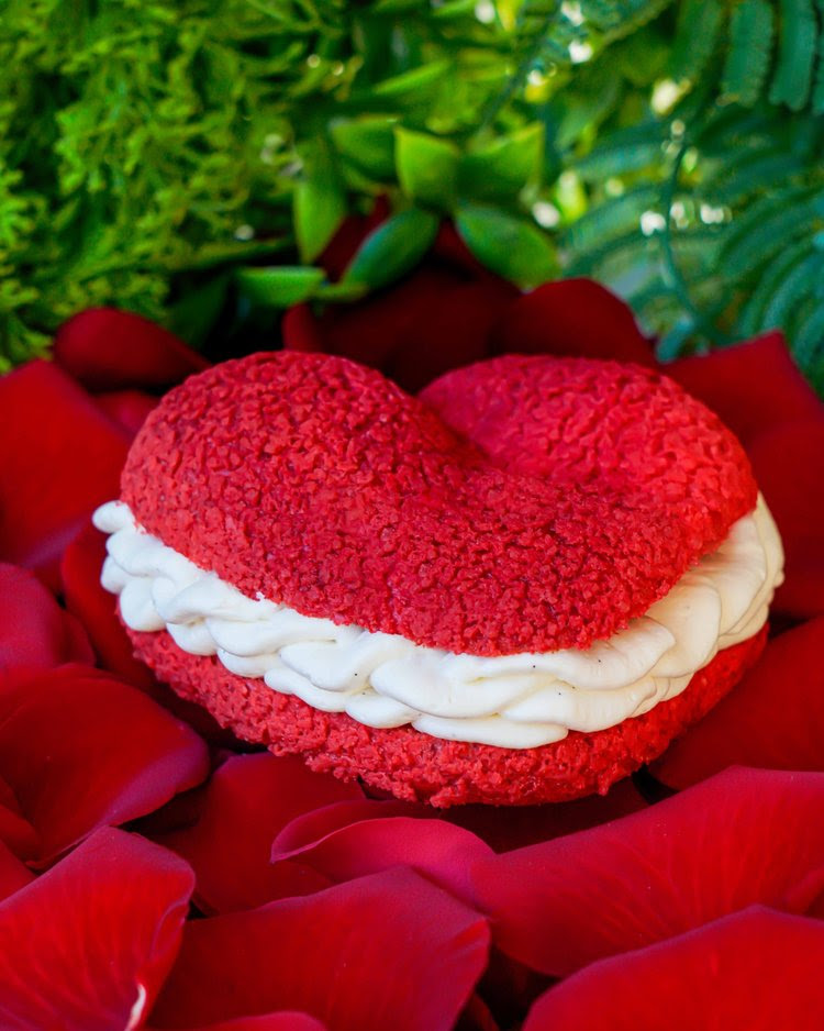 UN COEUR D’ARTI-CHOU vanille-litchi- framboise et rose