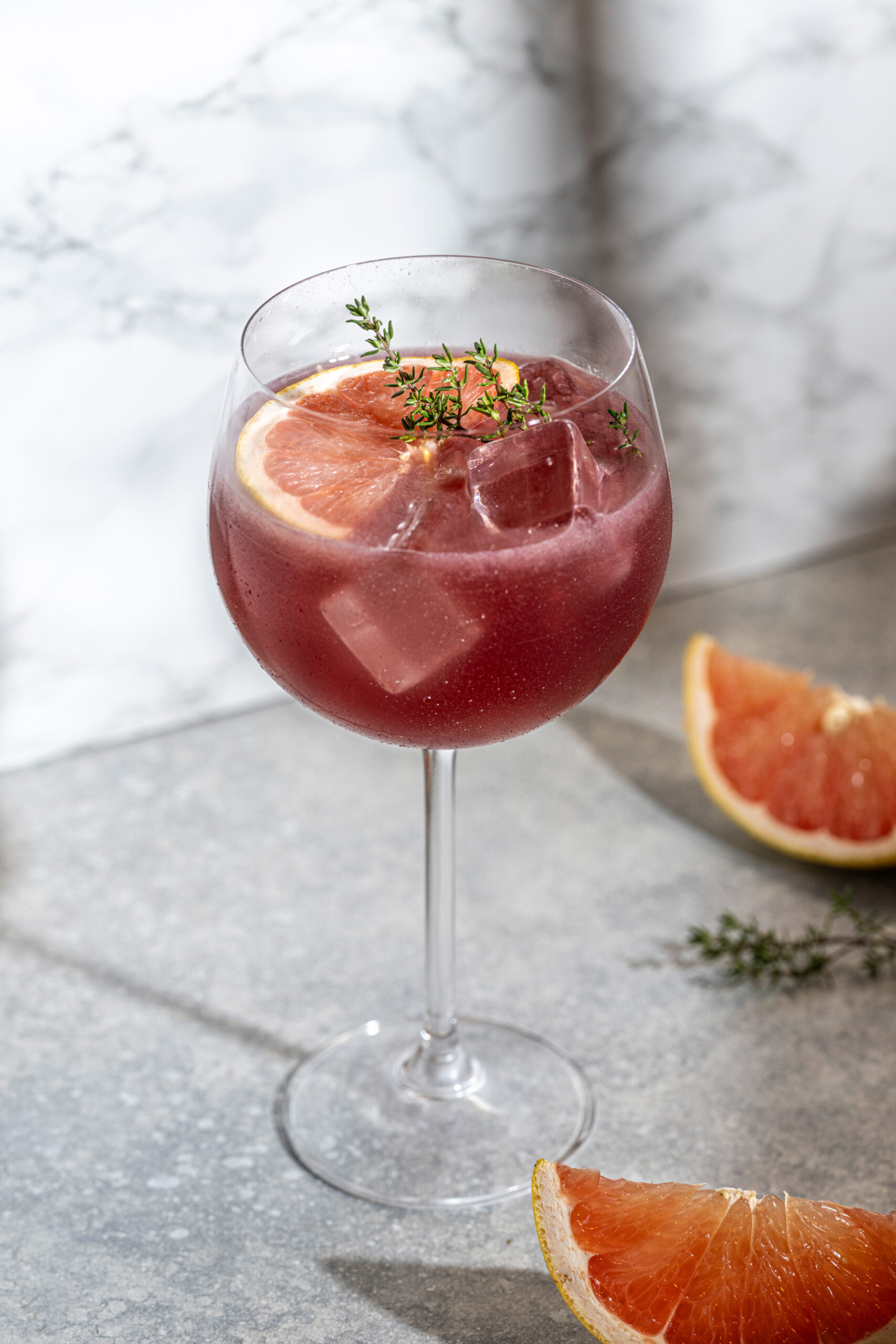 Mocktail au kefir et Pamplemousse rose de Floride