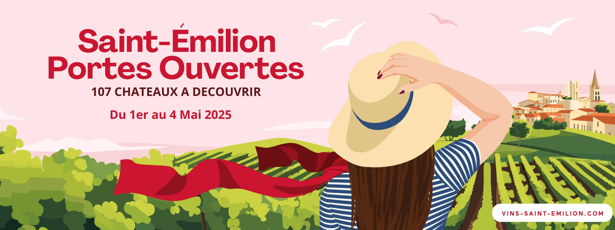 Les journées portes ouvertes des Vignerons de Puisseguin Lussac Saint-Emilion du 1er au 4 mai 2025