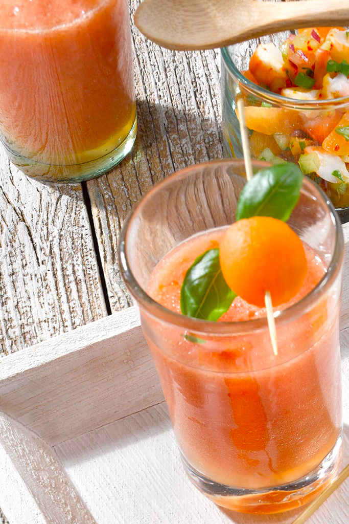 Soupe fraicheur de melon