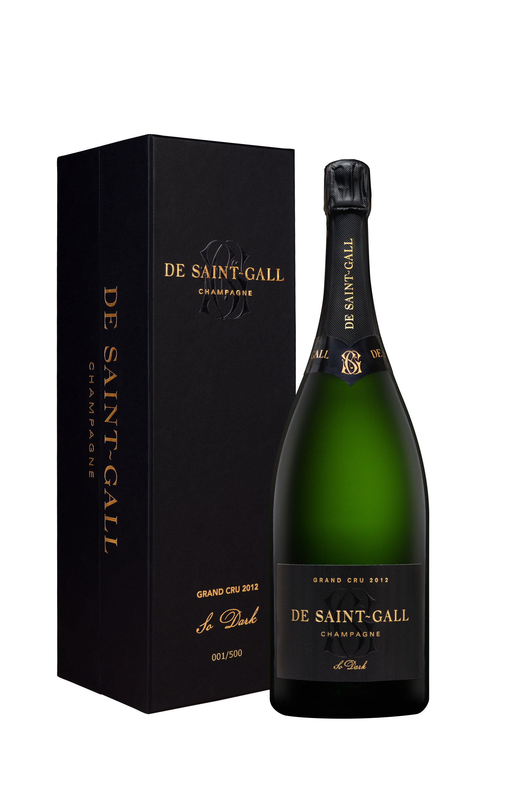 Coffret Magnum So Dark Grand Cru 2012 – Champagne De Saint-Gall