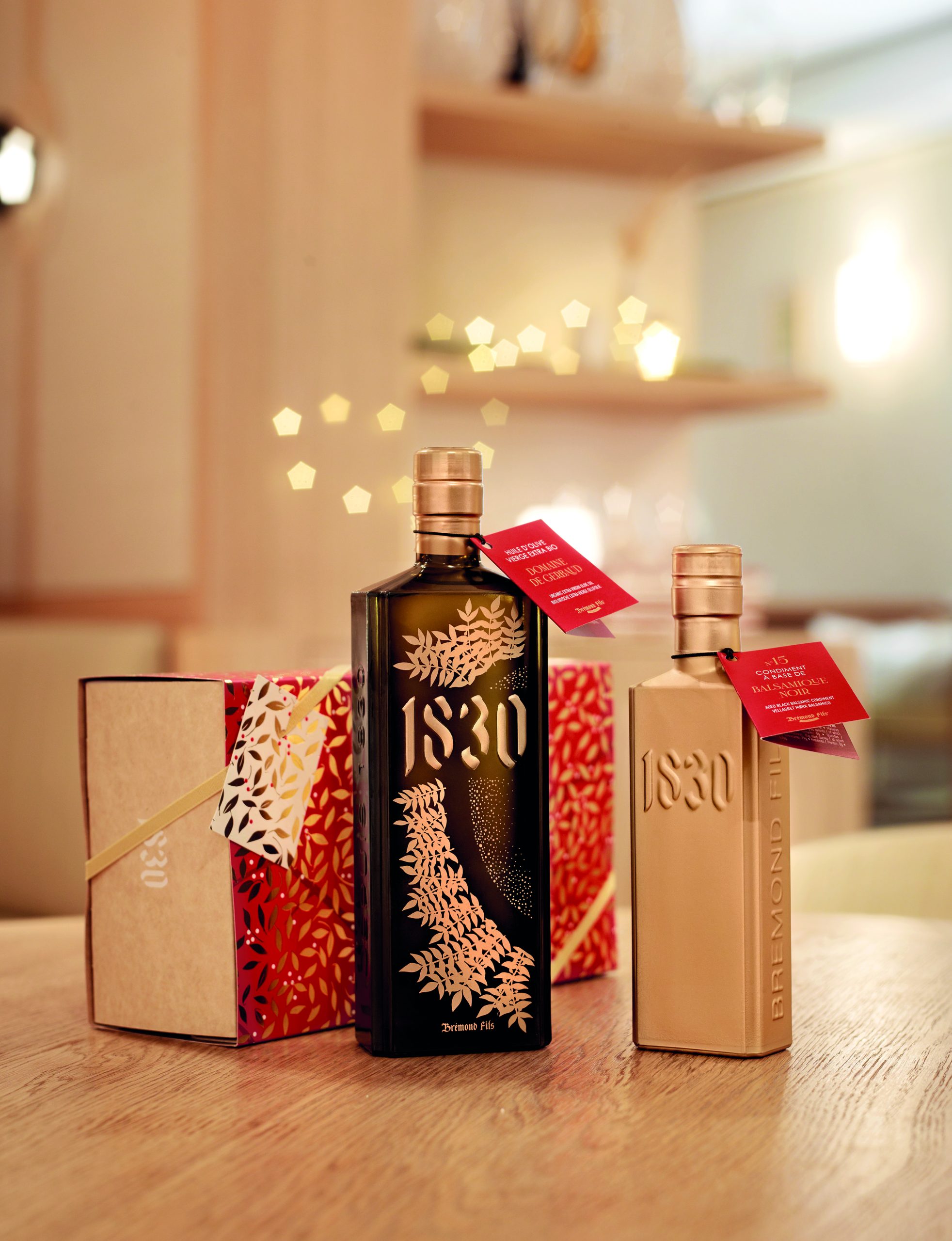 Brémond Fils célèbre Noël avec un coffret d’exception huile d’olive & balsamique