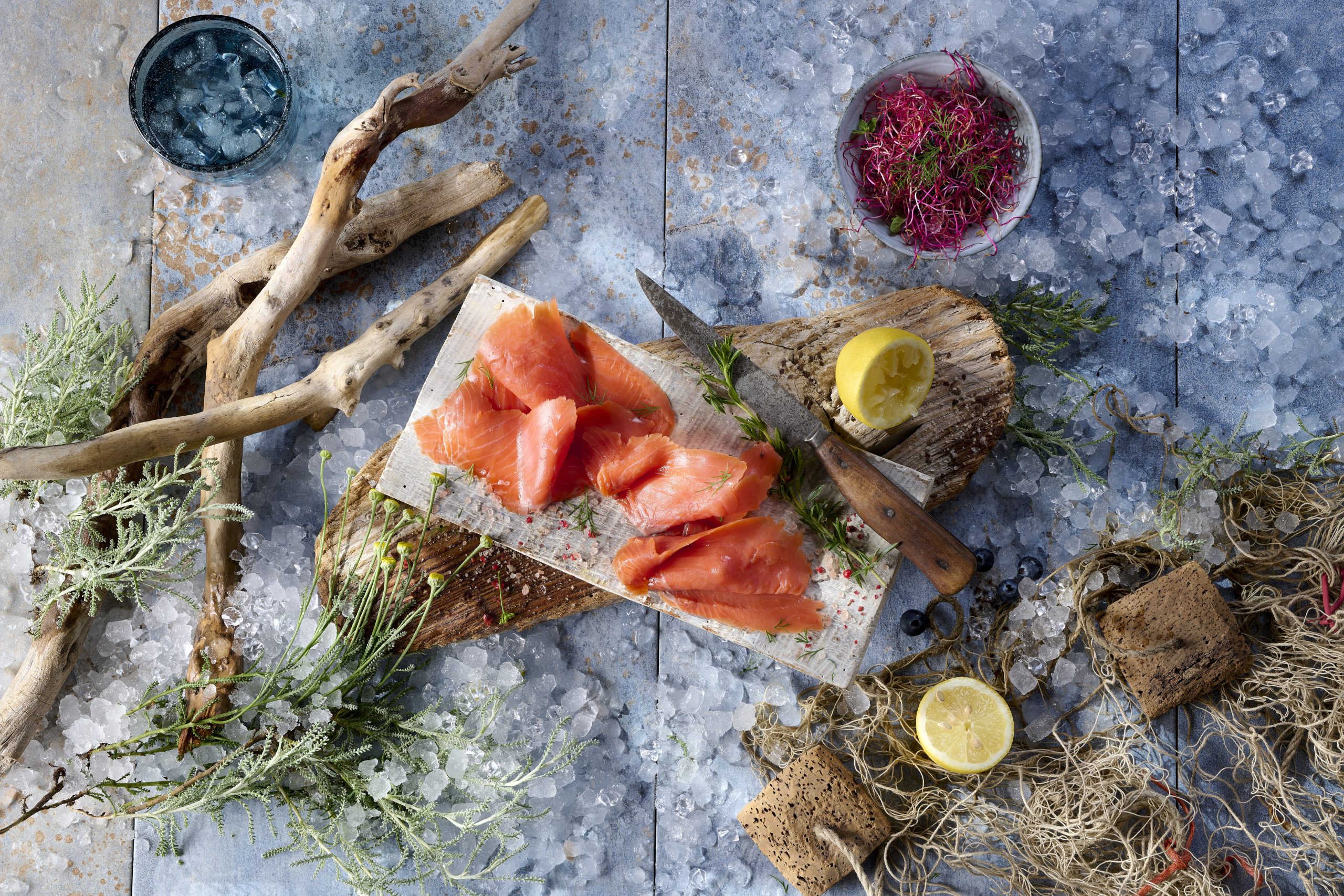 Le saumon gravlax signé Michel Sarran pour Delpeyrat