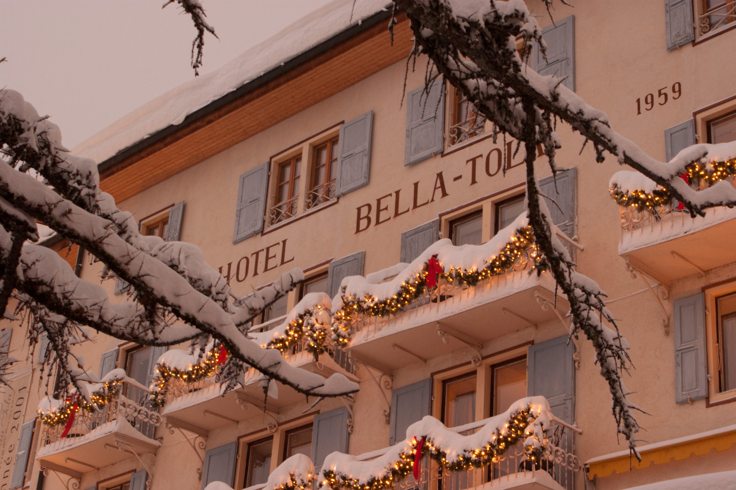 Au cœur des Alpes valaisannes, L’Hôtel Bella Tola
