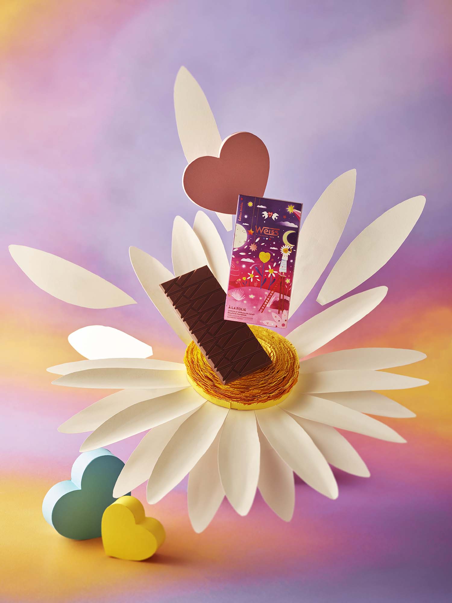 Weiss célèbre l’amour du chocolat, beaucoup, passionnément, à la folie