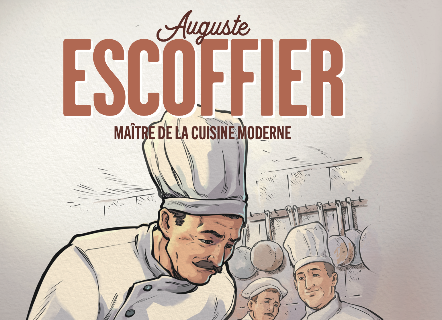 Quand la bande dessinée raconte Auguste Escoffier